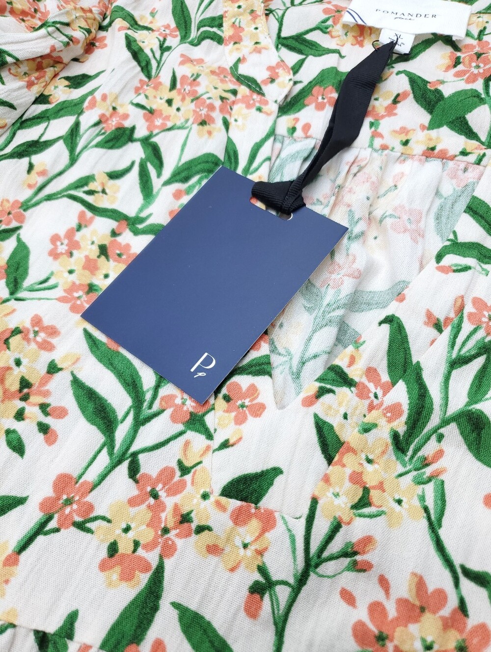 NEW Tuckernuck Pomander Place Bermuda Blossom Floral Kenzo Summer Dress Size XL - Picture 10 of 13